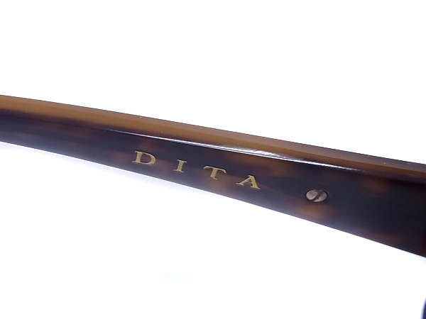 実際に弊社で買取させて頂いた【未使用】DITA/ディータ COTINENTAL サングラス 茶 16002Bの画像 4枚目