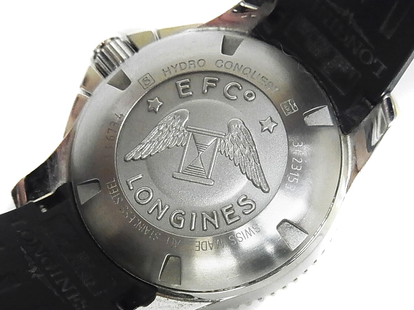 実際に弊社で買取させて頂いたLONGINES/ロンジン[24万↑/ギャラ付]ハイドロコンクエスト/自動の画像 5枚目