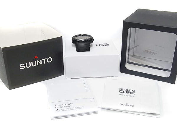 実際に弊社で買取させて頂いたSUUNTO/スント CORE ALL BLACK/コアオールブラック SS014279010の画像 5枚目