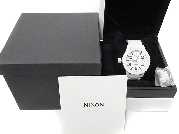 実際に弊社で買取させて頂いた[未使用]NIXON/ニクソン[25万↑]CERAMIC 42-20/NA148126-00の画像 8枚目