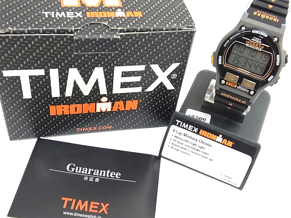 実際に弊社で買取させて頂いたTIMEX/タイメックス IRONMAN 8ラップ 1986復刻 デジタルT5H941-Nの画像 5枚目