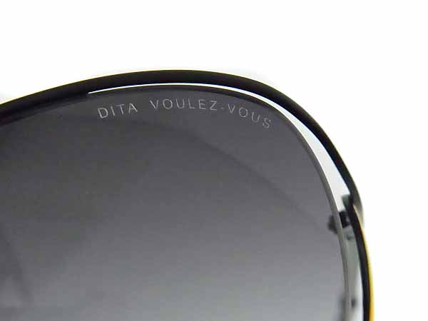 実際に弊社で買取させて頂いた【未使用】DITA/ディータ VOULEZ-VOUS 17000EG サングラス 黒の画像 7枚目