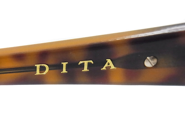 実際に弊社で買取させて頂いた【未使用】DITA/ディータ COTINENTAL 16002B サングラス/茶の画像 5枚目