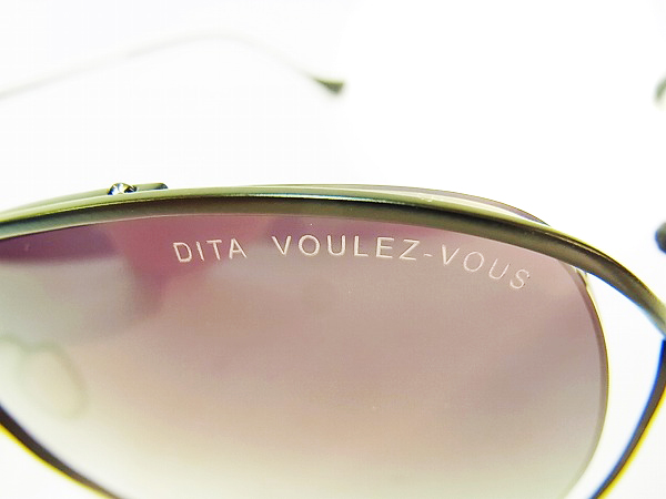 実際に弊社で買取させて頂いた【未使用】DITA/ディータ VOULEZ-VOUS 17000EG サングラス 黒の画像 6枚目