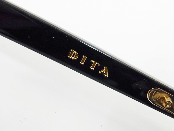 実際に弊社で買取させて頂いたDITA メガネフレーム STATESMAN-TWO/DRX-2051-C-T-BLK-50/黒の画像 5枚目