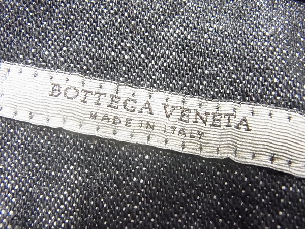 実際に弊社で買取させて頂いたBOTTEGA VENETA/ボッテガヴェネタ デニムジャケット グレー/46の画像 2枚目