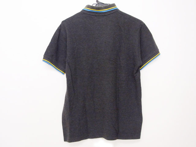 実際に弊社で買取させて頂いたFRED PERRY/フレッドペリー ワンポイント刺繍 半袖ポロシャツ Lの画像 1枚目