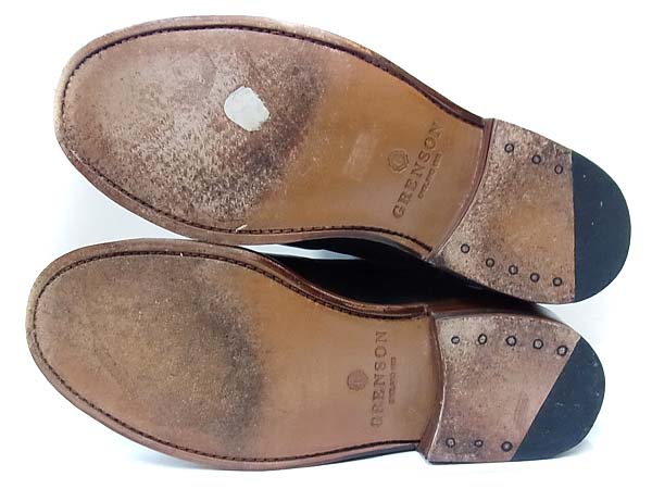 実際に弊社で買取させて頂いたGRENSON/グレンソン エンジニアブーツ　4041 ブラック/5の画像 2枚目