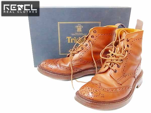 実際に弊社で買取させて頂いたTrickers/トリッカーズ カントリーブーツ ブラウン M2508/7.5