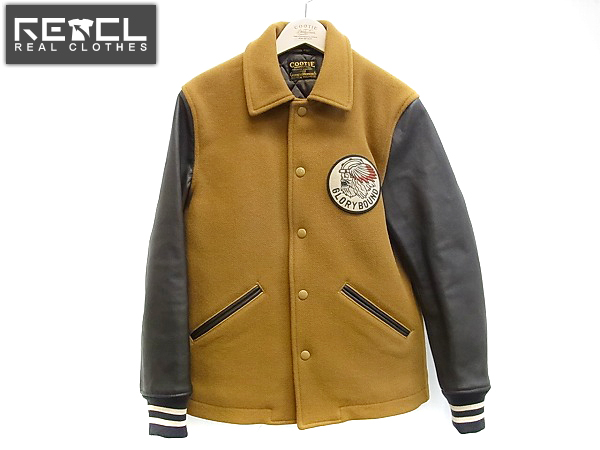 実際に弊社で買取させて頂いた[未使用]COOTIE/クーティー 14AW 1st Place Jacketスタジャン/Lの画像 0枚目