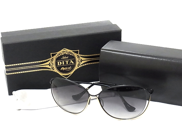 実際に弊社で買取させて頂いた【未使用】DITA/ディータ VOULEZ-VOUS 17000EG サングラス 黒の画像 8枚目