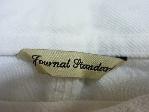 実際に弊社で買取させて頂いたJOURNAL STANDARD/ジャーナルスタンダード ホワイトパンツ 33の画像 3枚目