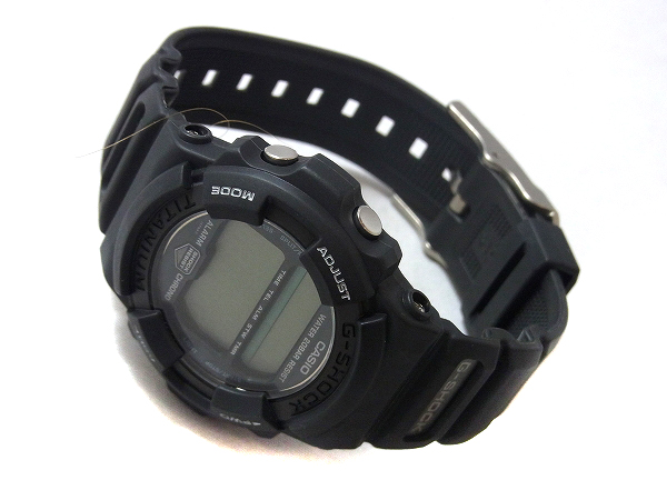 実際に弊社で買取させて頂いたG-SHOCK/Gショック MR-G ブラックチタン クォーツ/MRG-1Z-1Tの画像 2枚目