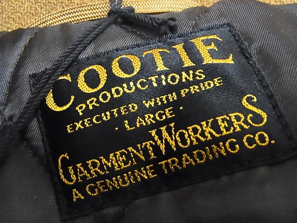 実際に弊社で買取させて頂いた[未使用]COOTIE/クーティー 14AW 1st Place Jacketスタジャン/Lの画像 2枚目