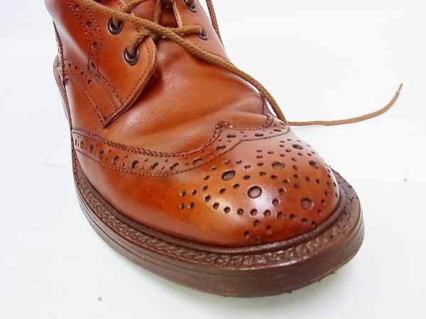 実際に弊社で買取させて頂いたTrickers/トリッカーズ カントリーブーツ ブラウン M2508/7.5の画像 8枚目