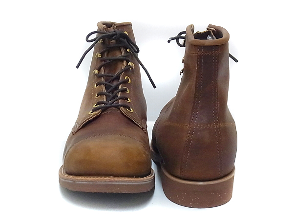 実際に弊社で買取させて頂いたCHIPPEWA/チペワ キャップトゥ ワークブーツ/ブラウン/9.5の画像 1枚目