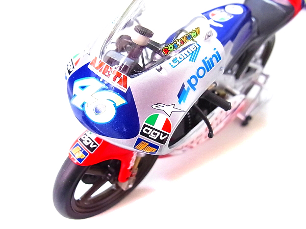 実際に弊社で買取させて頂いたミニチャンプス 1/12 アプリリア 125 CCM V.ロッシ GP 1997の画像 7枚目