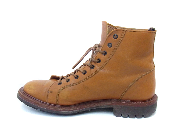 実際に弊社で買取させて頂いたTricker's/トリッカーズ M6087 9ホール MONKEY BOOTS 茶系/8.5の画像 3枚目