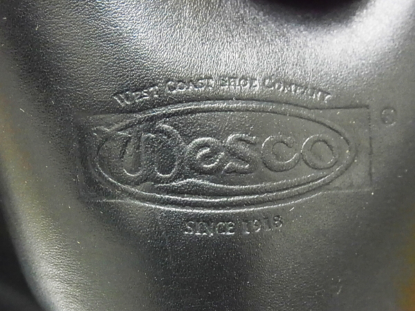 実際に弊社で買取させて頂いたWESCO/ウエスコ BOSS/ボス エンジニアブーツ ブラック 8.5Dの画像 8枚目