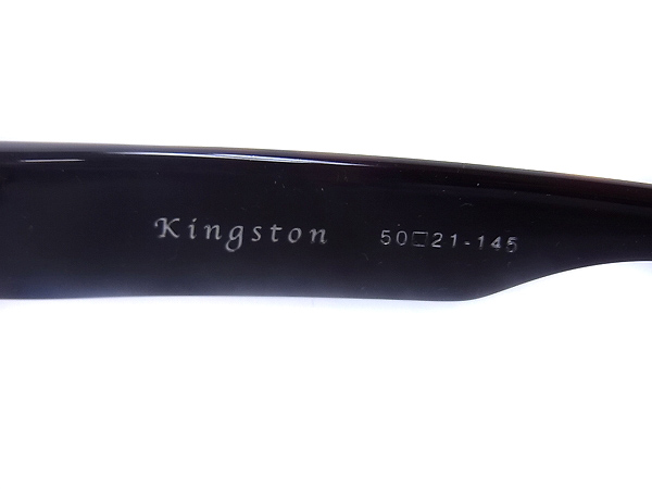 実際に弊社で買取させて頂いた【未使用】DITA/ディータ KINGSTON 2006B-50 メガネフレーム 茶の画像 5枚目