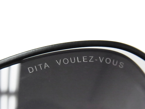 実際に弊社で買取させて頂いた【未使用】DITA/ディータ VOULEZ-VOUS 17000EG サングラス 黒の画像 7枚目