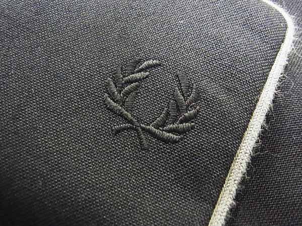 実際に弊社で買取させて頂いたFRED PERRY/フレッドペリー テーラードジャケット ブラック Mの画像 5枚目