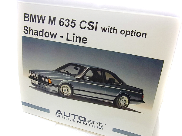 実際に弊社で買取させて頂いたオートアート CSi E24 BMW M635 ダイキャスト/ミニカー 1/18の画像 3枚目