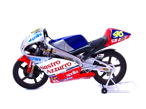 実際に弊社で買取させて頂いたミニチャンプス 1/12 アプリリア 125 CCM V.ロッシ GP 1997の画像 3枚目