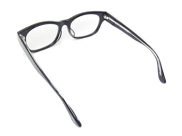 実際に弊社で買取させて頂いたOLIVER PEOPLES/オリバーピープルズ DENTON メガネフレーム 黒の画像 2枚目