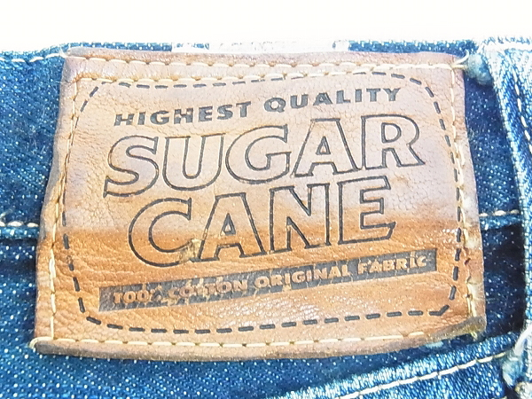 実際に弊社で買取させて頂いたSUGAR CANE/シュガーケーン 3rdモデル ジーンズ 98刻印 革パッチの画像 2枚目