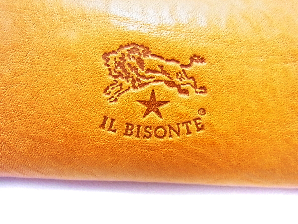 実際に弊社で買取させて頂いたIL BISONTE/イルビソンテ ペンケース ブラウン 5452305190の画像 5枚目