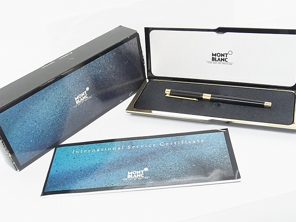 実際に弊社で買取させて頂いたMONTBLANC/モンブラン noblesse/ノブレス 万年筆 18K-750の画像 4枚目