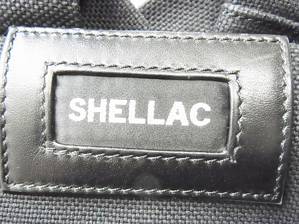 実際に弊社で買取させて頂いたSHELLAC/シェラック　ショルダーバッグ 肩掛けカバン ブラックの画像 4枚目