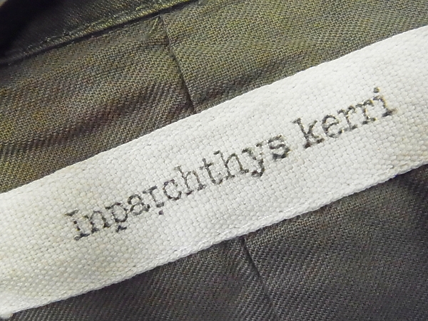 実際に弊社で買取させて頂いたInpaichthys kerri/インパクティスケリー モッズコート カーキの画像 2枚目