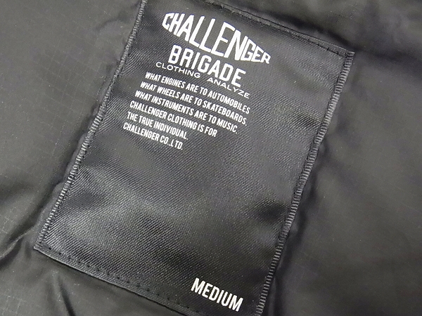 実際に弊社で買取させて頂いたCHALLENGER/チャレンジャー 14AW スカル切替 ジャケット/Mの画像 2枚目