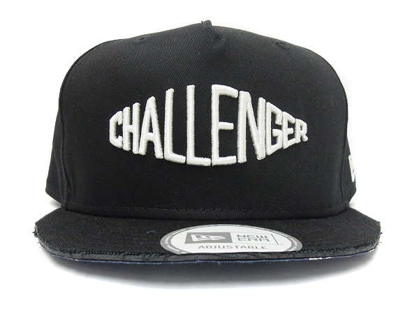 実際に弊社で買取させて頂いたCHALLENGER/チャレンジャー×NEW ERA 15AW ツバ切りキャップの画像 1枚目