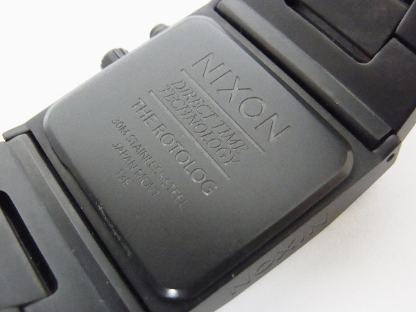 NIXON/ニクソン ザ ロトログ ダーク ウッド NA028401 ブラウンの買取