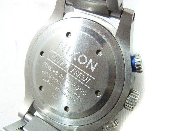 実際に弊社で買取させて頂いたNIXON/ニクソン 48-20 CHRONO/クロノグラフ 腕時計 A4861529の画像 2枚目