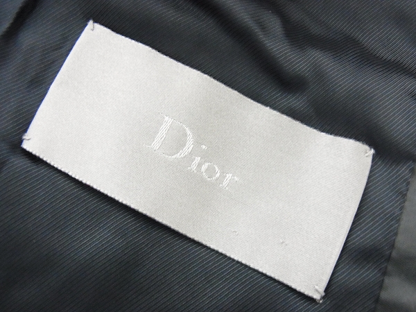 実際に弊社で買取させて頂いたDior homme/ディオールオム 08 ジップアップブルゾン/44の画像 2枚目