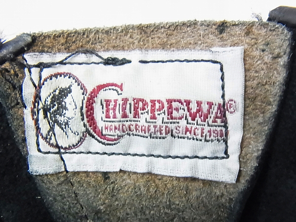 実際に弊社で買取させて頂いたCHIPPEWA/チペワ エンジニアブーツ/靴 ブラック 27863/10Eの画像 5枚目