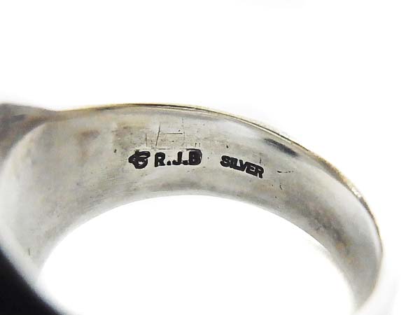 R.J.B/スカルリング/SKULL RING 指輪 シルバー/FLAT HEAD/＃18の買取 