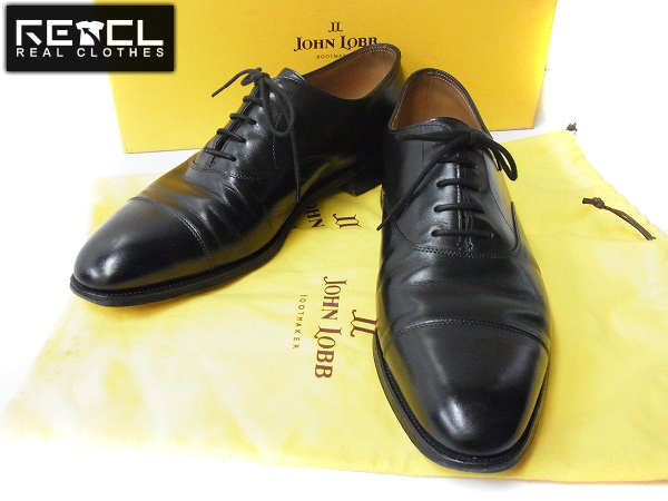 実際に弊社で買取させて頂いたJohn Lobb/ジョンロブ シティ2 ビシネスシューズ 黒 7-1/2E