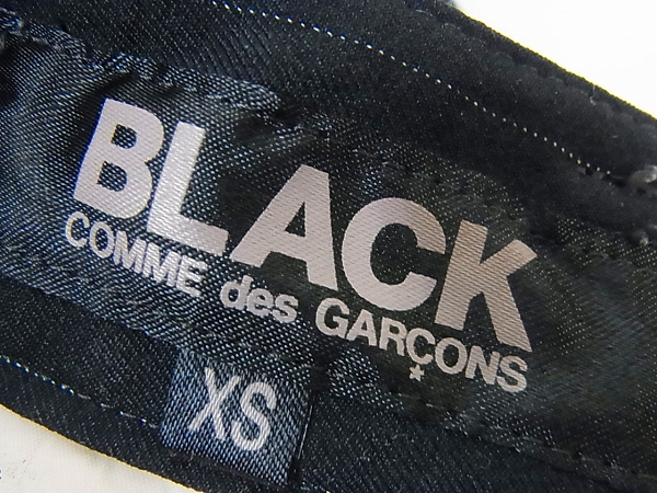 実際に弊社で買取させて頂いたBLACK COMME des GARCONS/ギャルソン AD2010ストライプサルエルの画像 2枚目