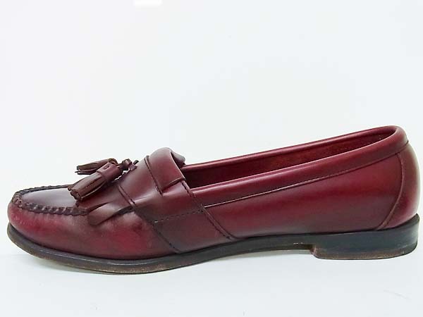 実際に弊社で買取させて頂いたCOLE HAAN/コールハーン タッセルローファー レッドブラウン/8の画像 3枚目