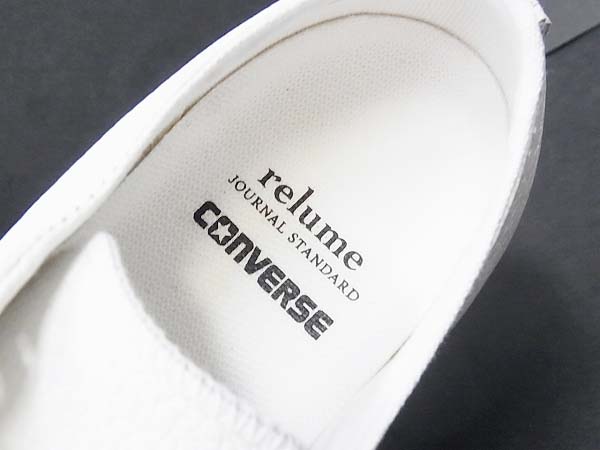 実際に弊社で買取させて頂いた[未使用]JOURNAL STANDARD×CONVERSE スニーカー 白 GX1508/24の画像 6枚目