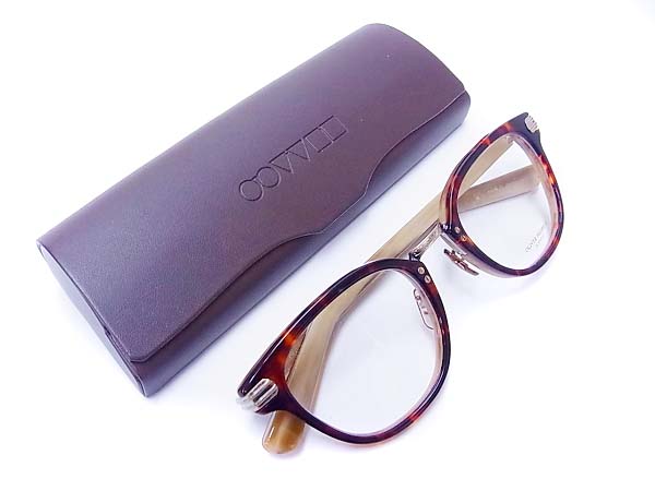 実際に弊社で買取させて頂いたOLIVER PEOPLES×POKER FACE メガネ Boyce べっ甲柄/362/HRNの画像 8枚目