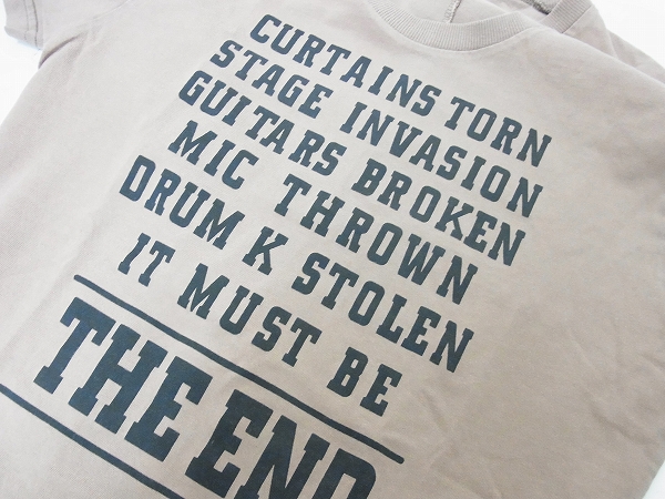 実際に弊社で買取させて頂いたDior homme/ディオールオム 05 THE END Tシャツ エディ期/Sの画像 5枚目