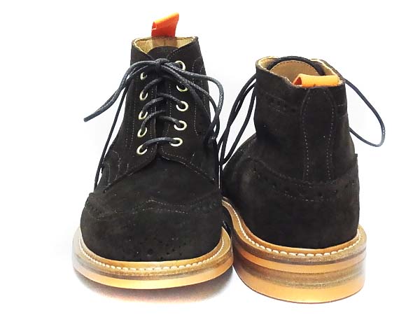 実際に弊社で買取させて頂いたTricker's/トリッカーズ 5833/ミドルカット ブローグブーツ/8の画像 1枚目