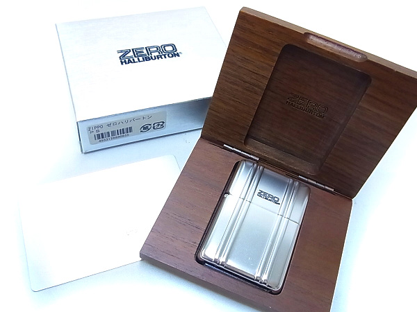 実際に弊社で買取させて頂いたZiPPO ゼロハリバートン アタッシュケースライター 06年製の画像 1枚目