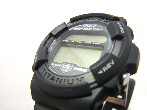 実際に弊社で買取させて頂いたG-SHOCK/Gショック MR-G ブラックチタン クォーツ MRG-1Z-1Tの画像 4枚目